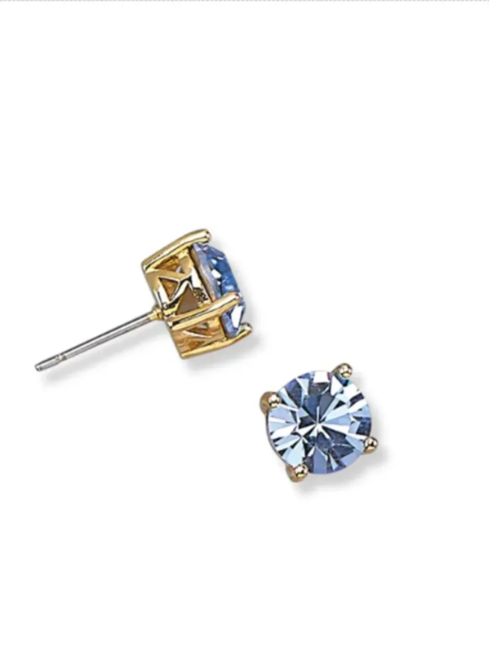 Park Lane Blue Impression Stud Earrings 3 carat each